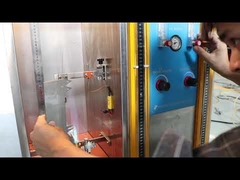 単一の絶縁されたケーブルのための垂直火炎伝播のための可燃性試験装置