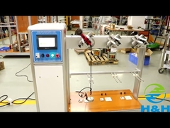 家庭用電化製品の試験装置供給コードのための 3 ステーション屈曲試験装置