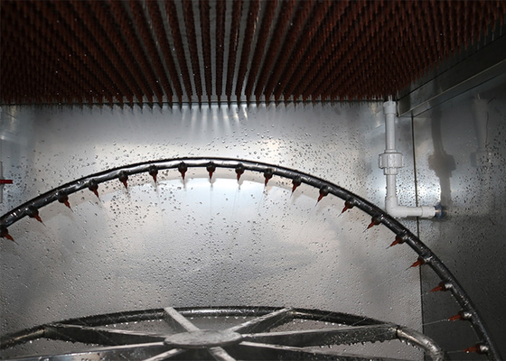 RT 60C 温度範囲 IP テスト 機器 10.4 インチ カラー タッチスクリーンと外径 Ф102mm シャワーチューブ