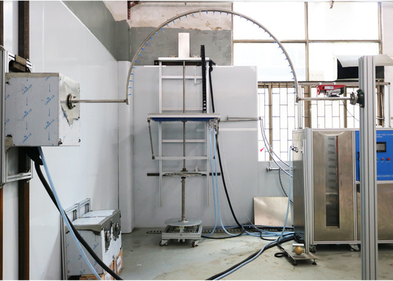 SUS304ステンレス鋼板 IP試験装置、回転角度調整可能、10.4インチカラータッチスクリーン搭載