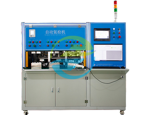 Good price アラーム漏洩率 1.0E-9 Pa.m3/sec 漏洩検査機器のための自動ヘリウム漏洩検出器 オンライン