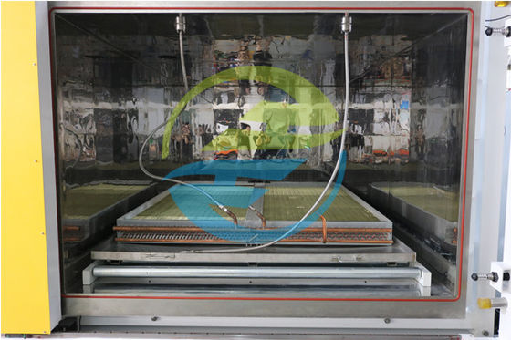 Air Conditioning Heat Exchanger Vacuum Chamber Helium Leak Detection System HJ-099 Leak Testing Equipment