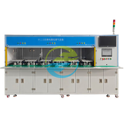 品質 12連リレー充電・避難システム | HeJin製 高精度自動車部品リーク・圧力・真空制御試験装置 工場