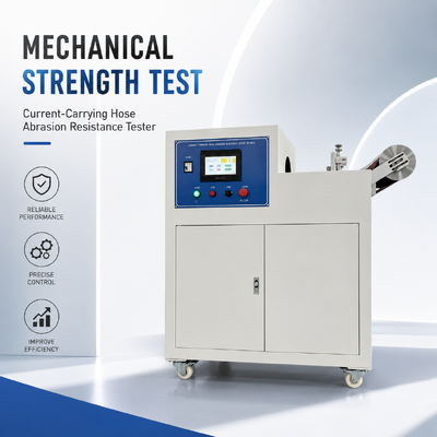 品質 電流を流すホースの耐摩耗性試験用機械的強度試験装置 | IEC 60335掃除機ホース耐久性試験機 工場